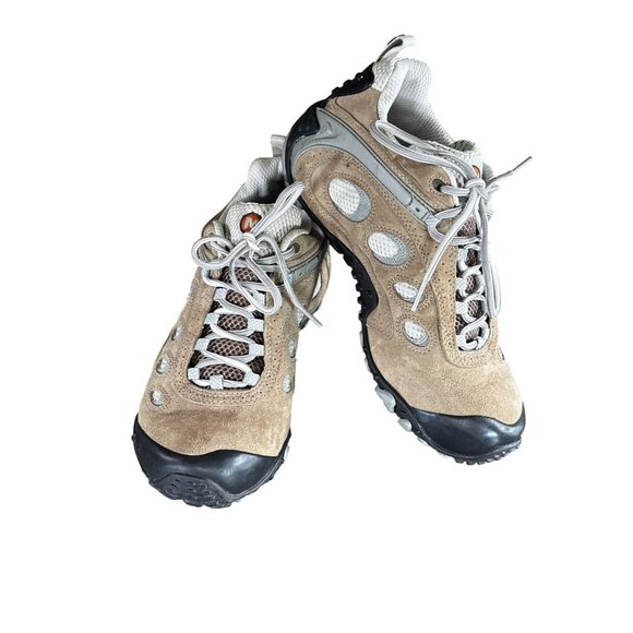 Merrell Chameleon II Ventilator Hiking Shoes Taupe Size 8 US Mens - Picture 1 of 7